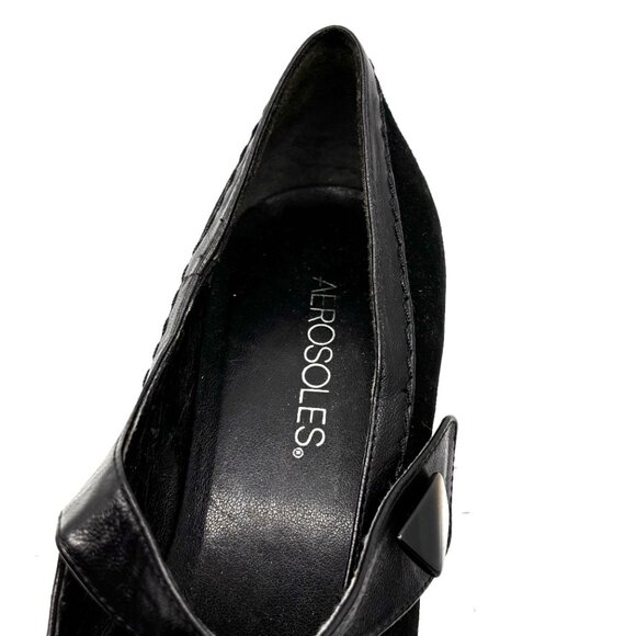 Aerosoles 50's Black High Heel - Picture 5 of 6